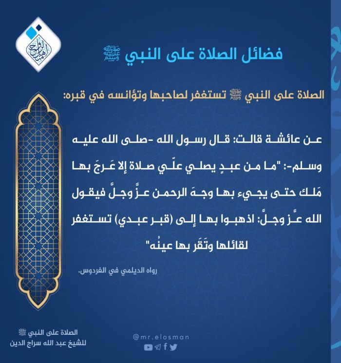 ما فضل من يصلّي على النبي ﷺ؟